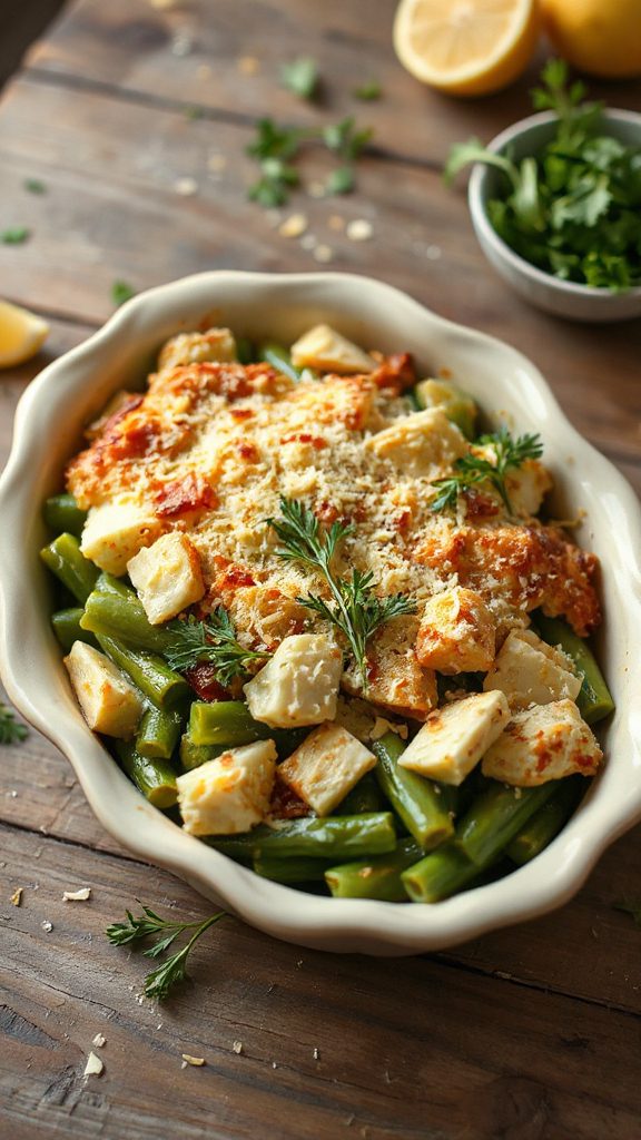 lemon herb gratin casserole