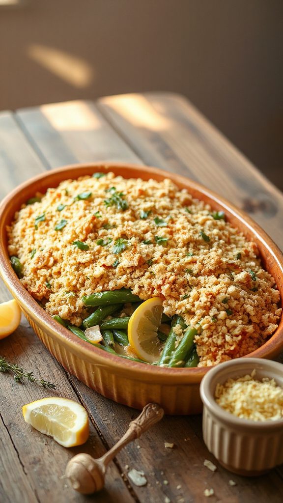 lemon herb panko casserole lemon herb panko casserole