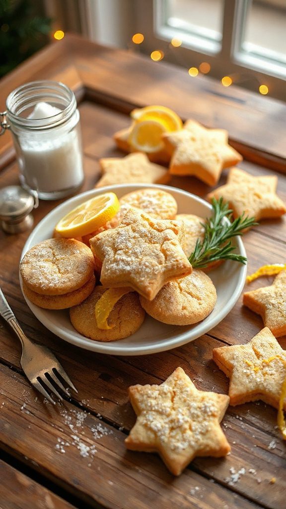 lemon infused buttery cookies lemon infused buttery cookies