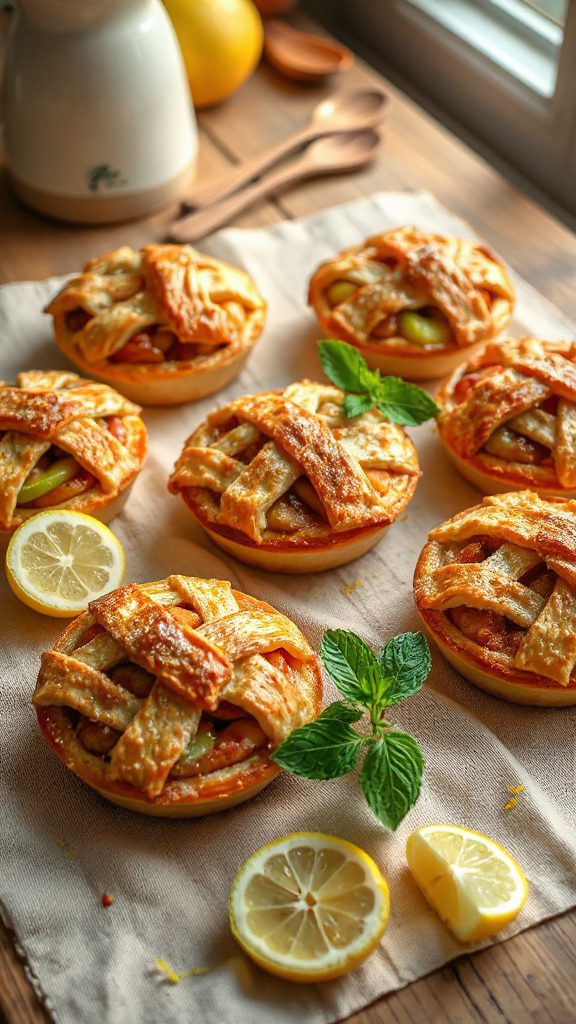 lemon infused dutch apple pie