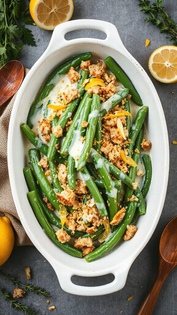 lemon infused gluten free casserole