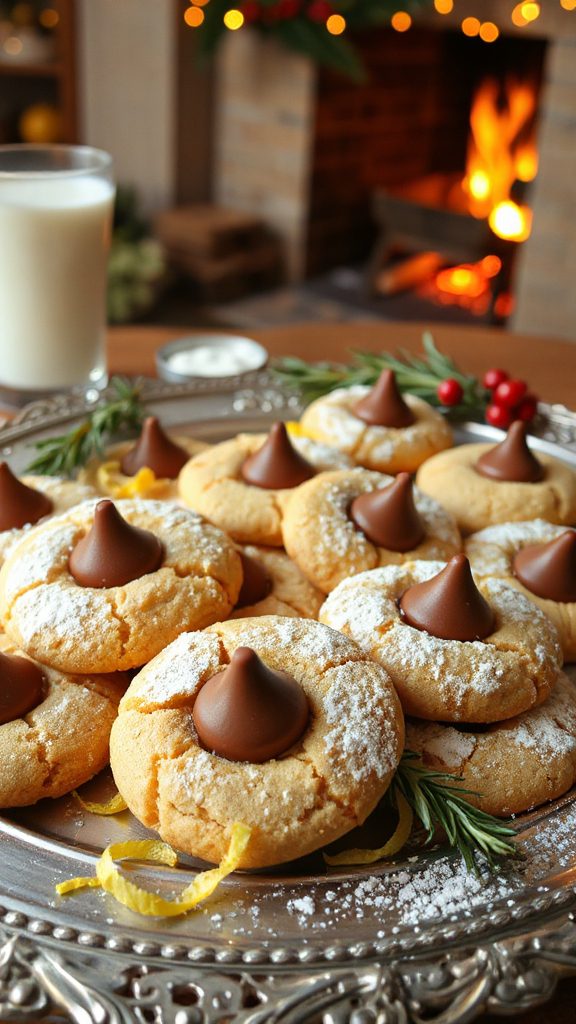 lemon infused peanut butter cookies