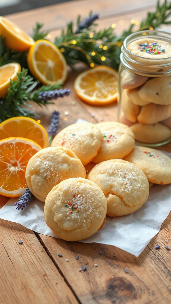 lemon lavender cookie delight