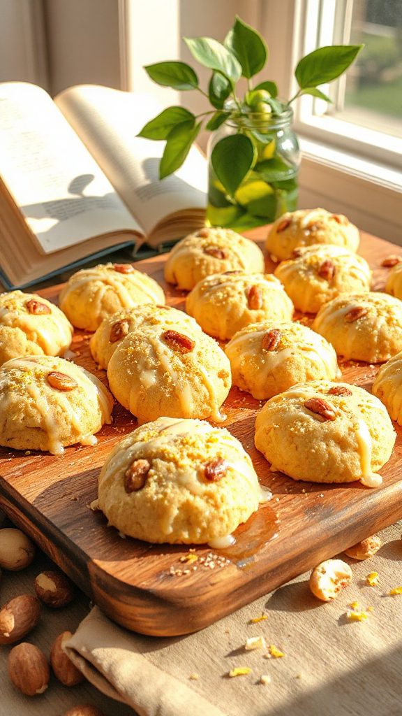 lemon macadamia cookie delight