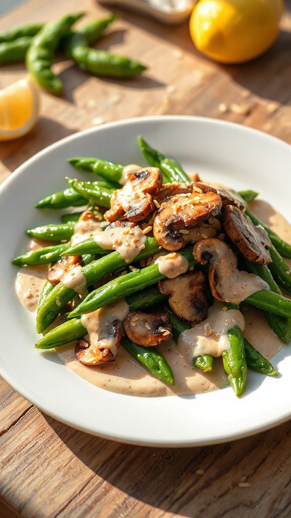 lemon miso green beans recipe lemon miso green beans recipe