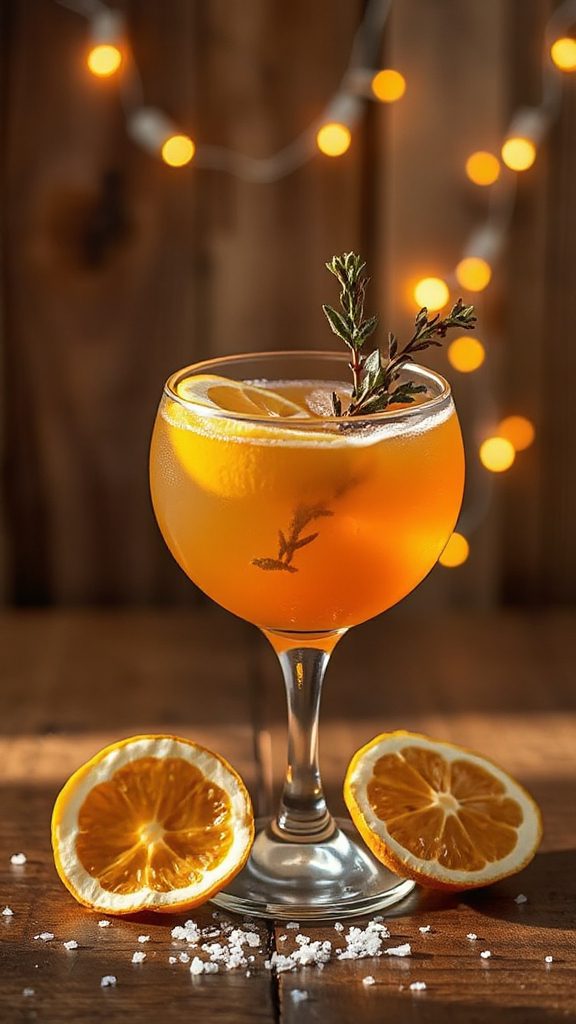lemon thyme gin cocktail recipe