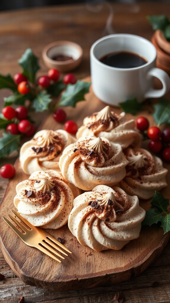 light airy mocha cookies