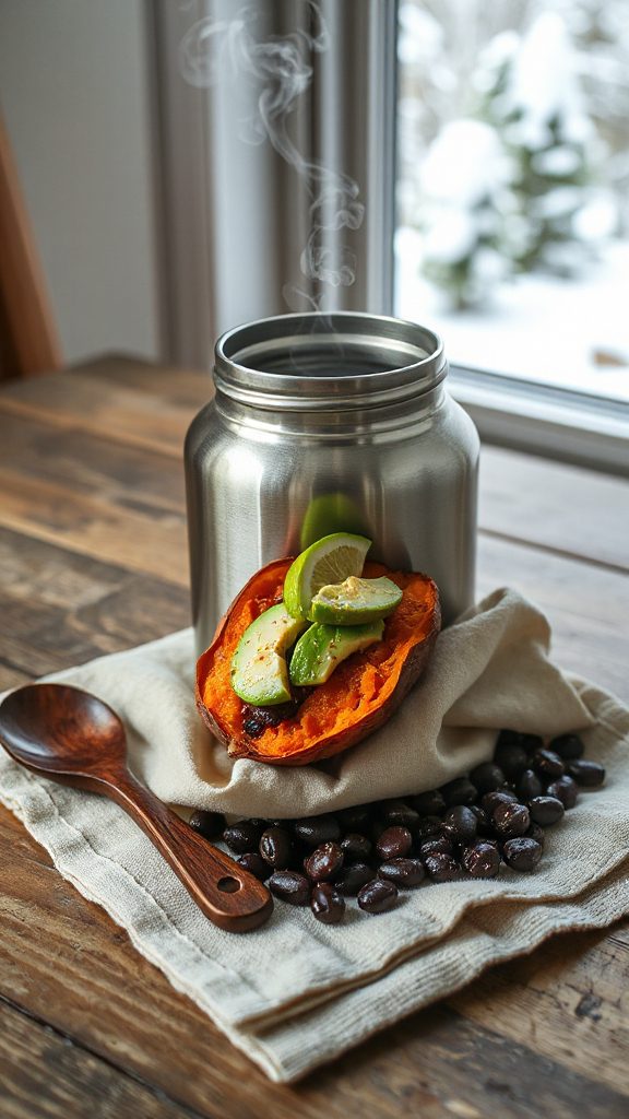 loaded sweet potato bowls