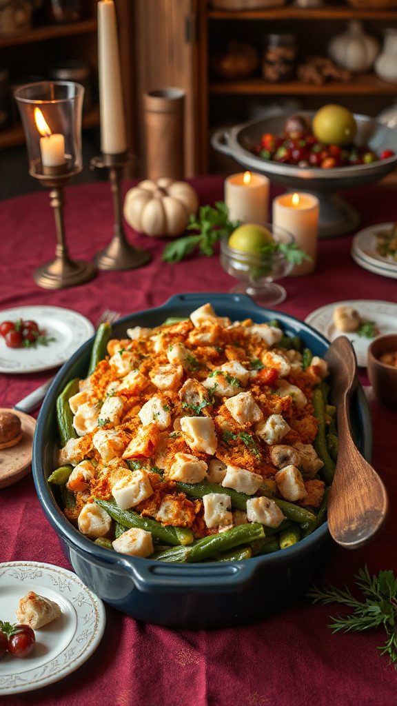 lobster green bean casserole