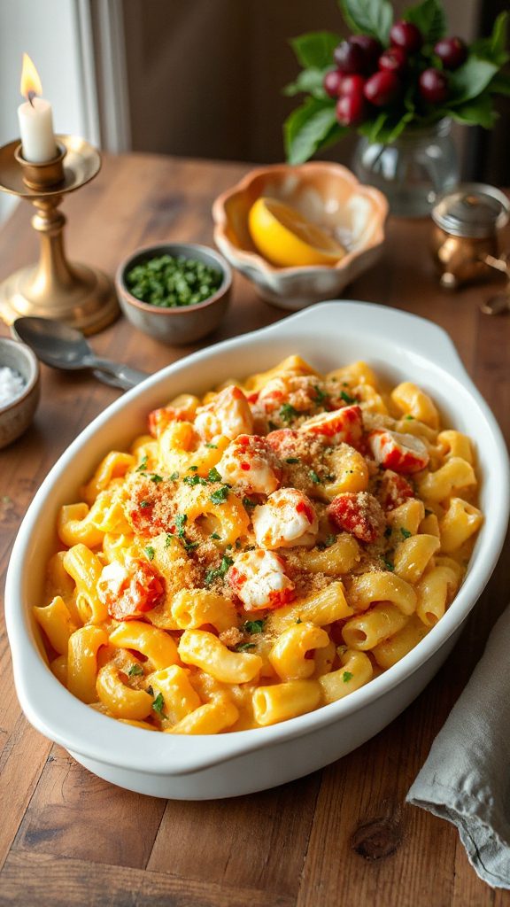 lobster mac and cheese delight