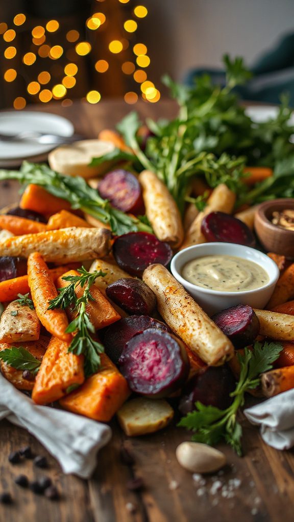 lovage roasted root vegetables lovage roasted root vegetables