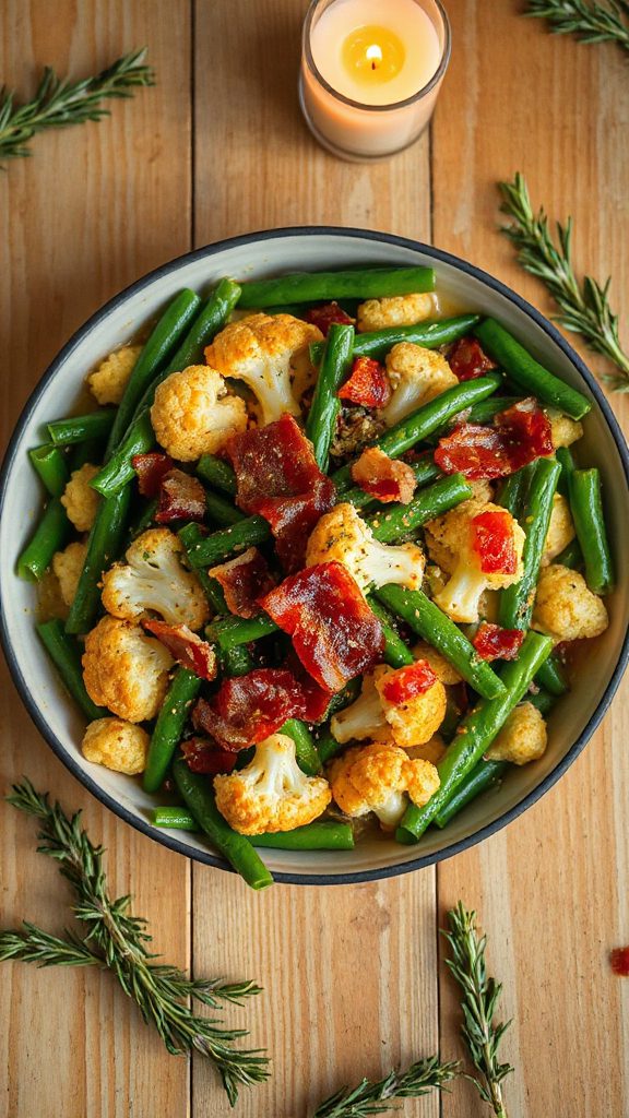 low carb green bean casserole