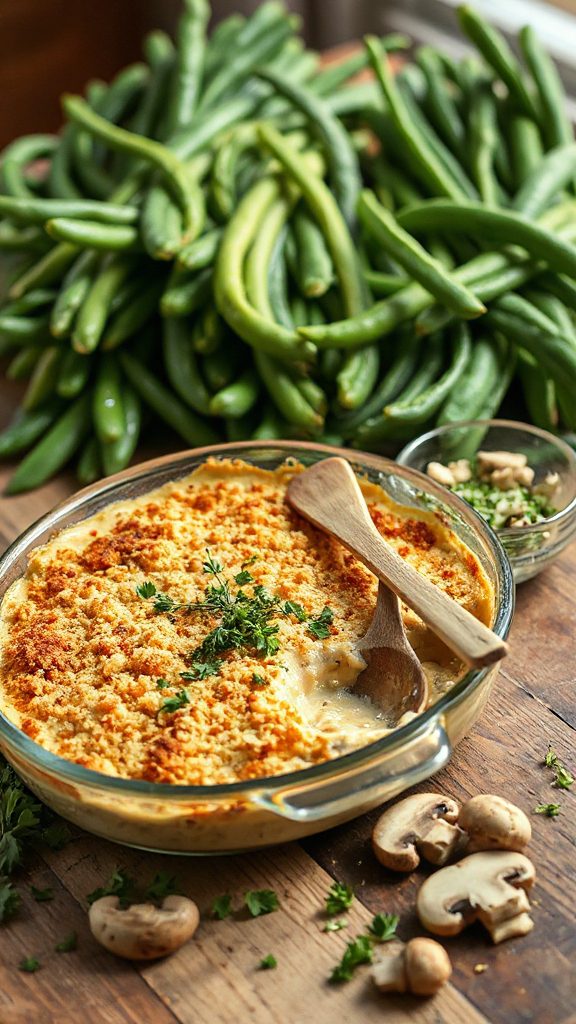 low sodium green bean casserole