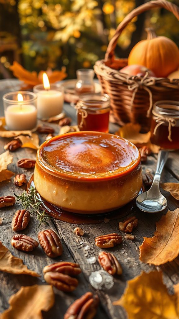 luxurious maple syrup flan luxurious maple syrup flan