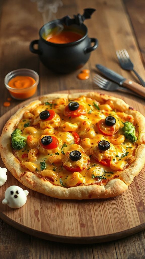mac and cheese pizza