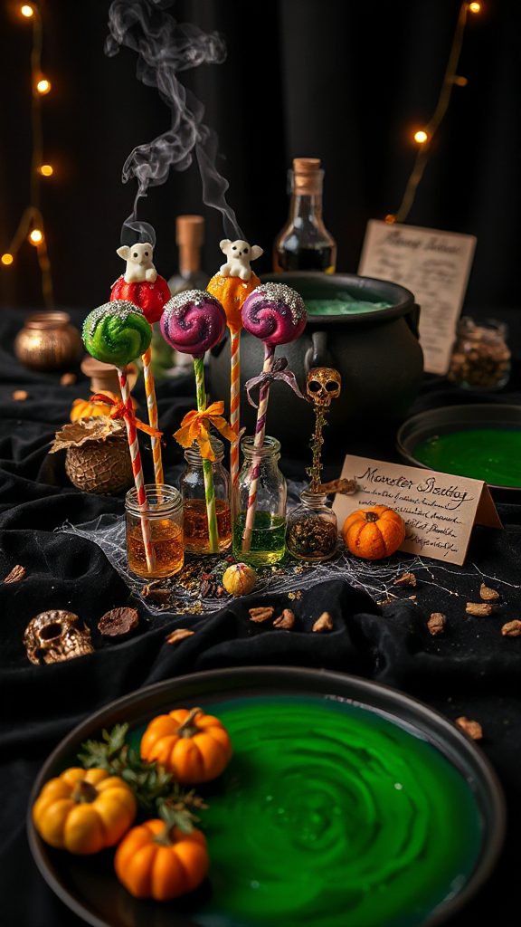 magical halloween potion suckers
