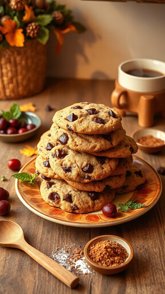 mahlab infused chocolate chip cookies