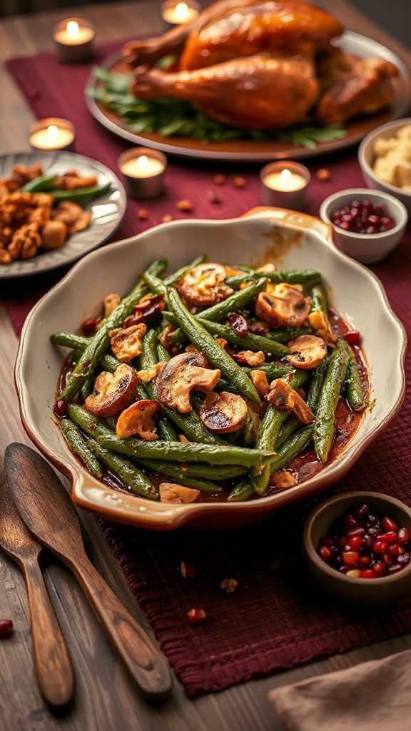 mahlab spiced green bean casserole