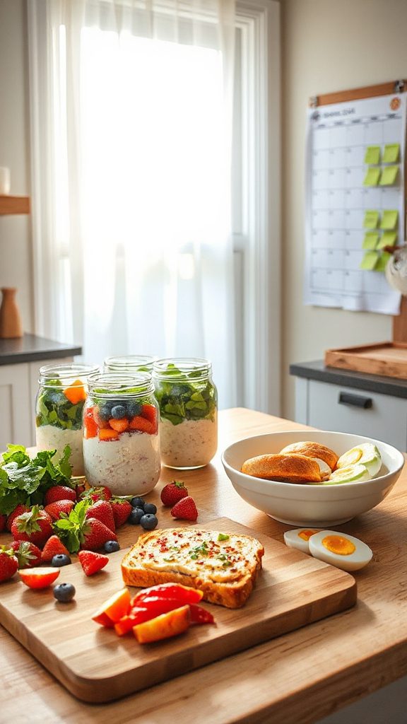 make ahead nutritious breakfasts