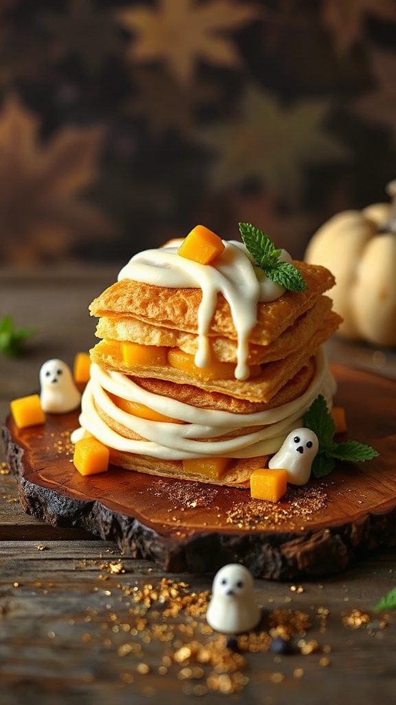 mango filled mummy pastry