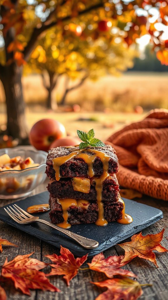 maple apple brownie delight