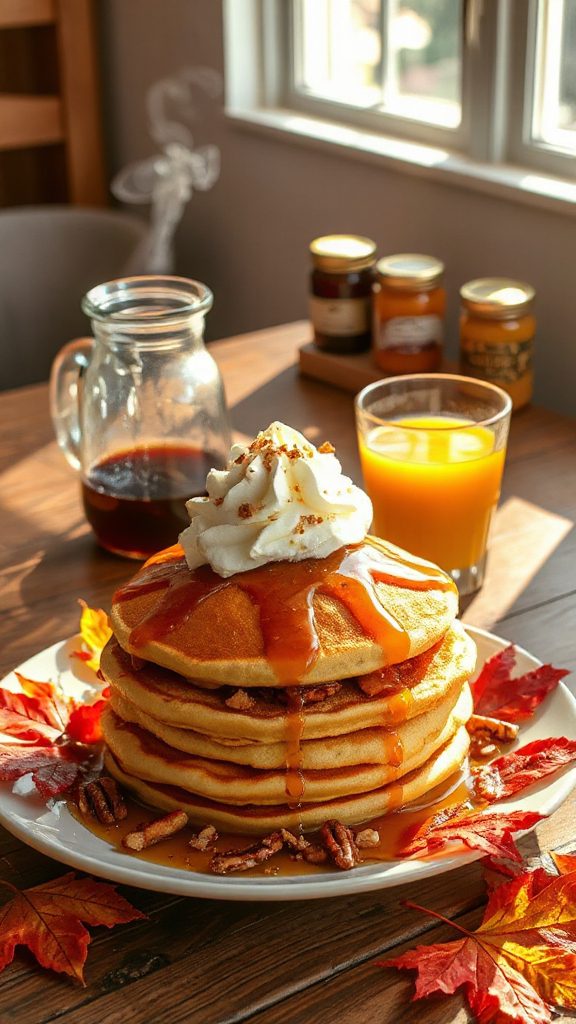maple bacon pancake delight