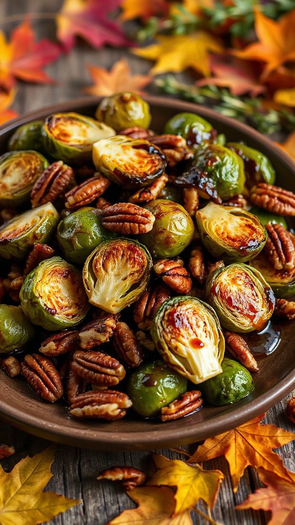 maple balsamic brussels sprouts recipe