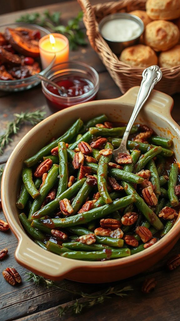 maple balsamic green bean casserole maple balsamic green bean casserole