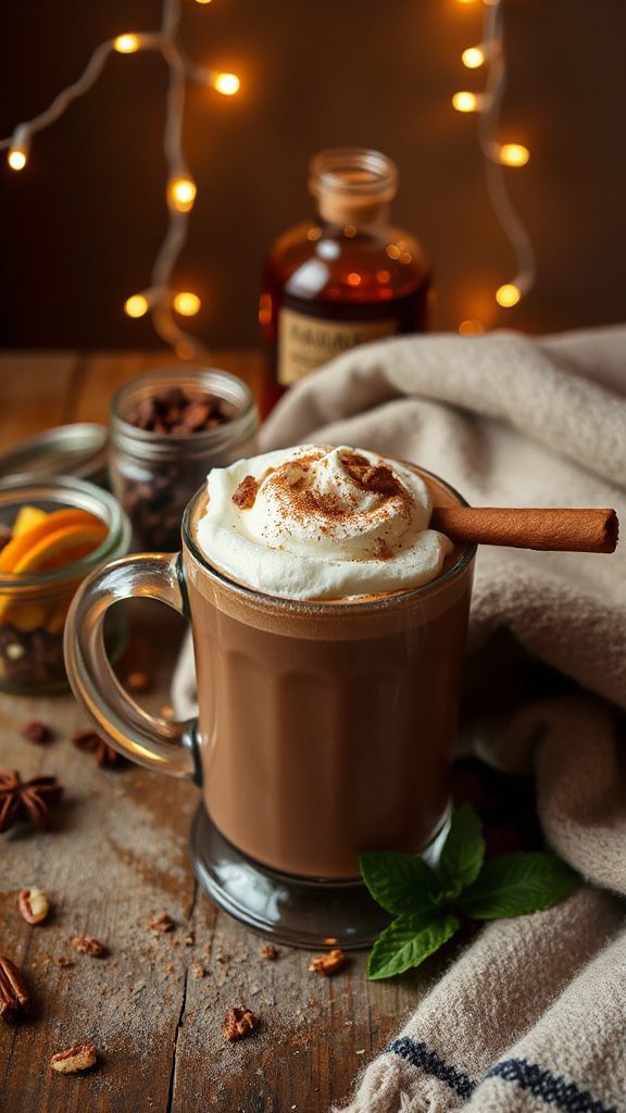 maple bourbon hot chocolate delight maple bourbon hot chocolate delight