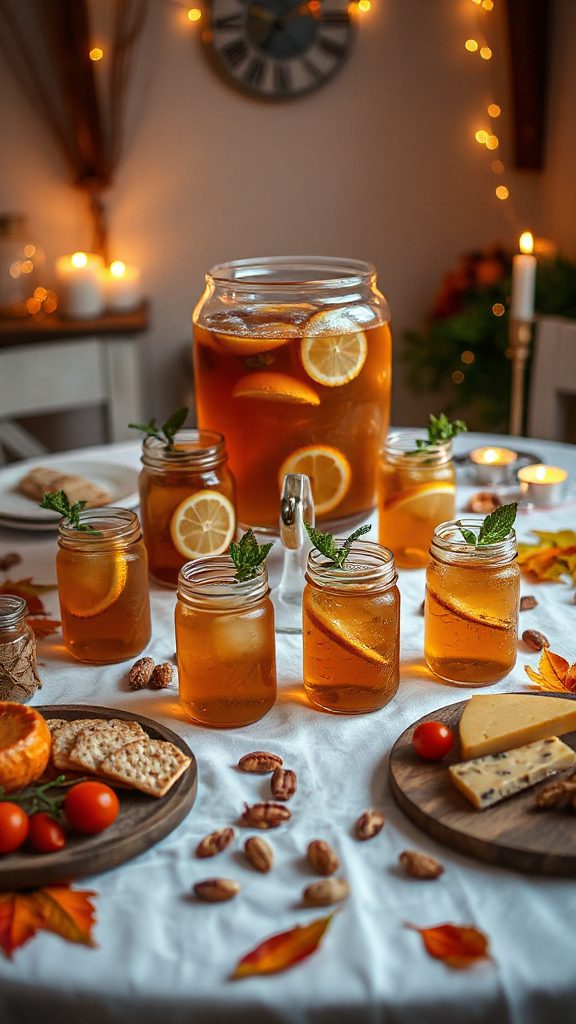 maple bourbon lemonade cocktail