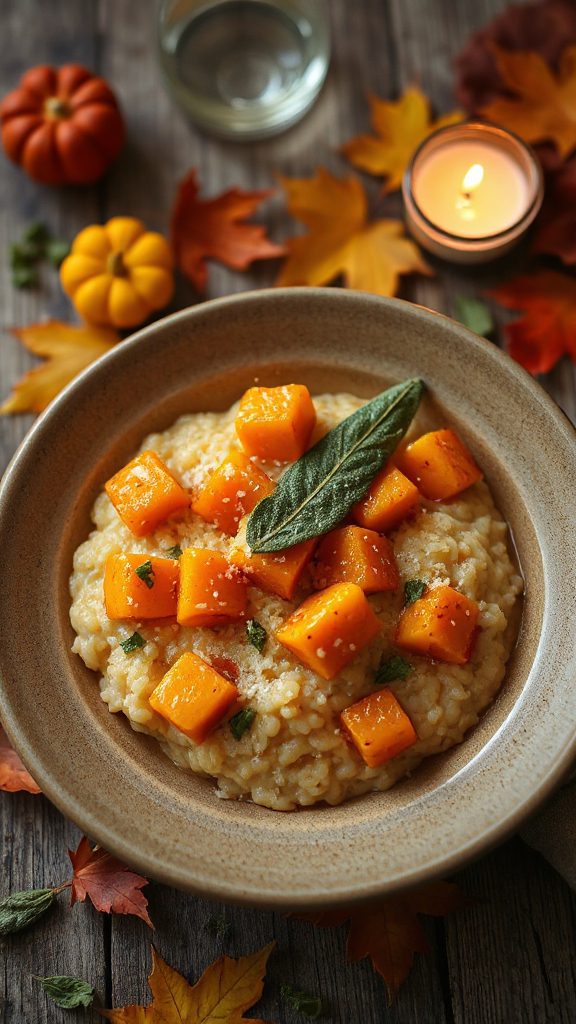 maple butternut squash risotto maple butternut squash risotto