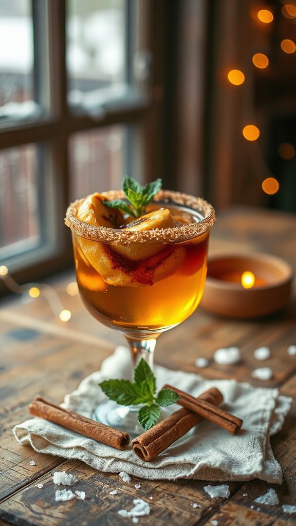 maple caramelized banana cocktail maple caramelized banana cocktail