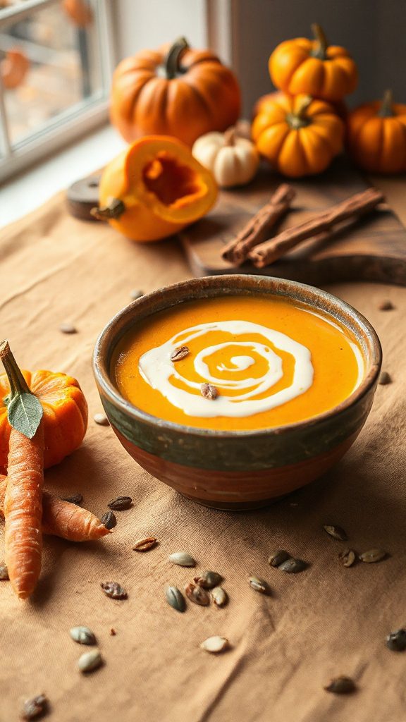 maple carrot pumpkin soup maple carrot pumpkin soup