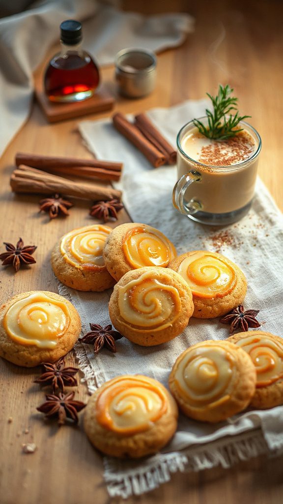 maple chai latte cookies