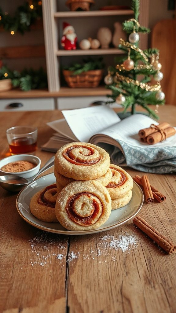 maple cinnamon roll cookies