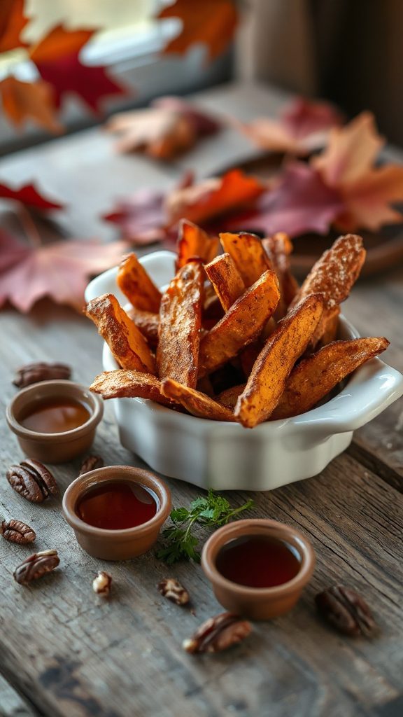 maple cinnamon sweet potato fries maple cinnamon sweet potato fries