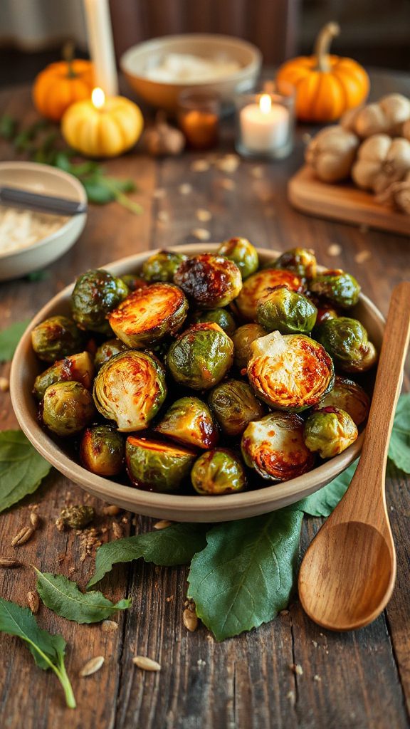 maple fenugreek brussels sprouts delight