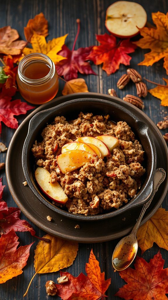 maple flavored apple dessert recipe