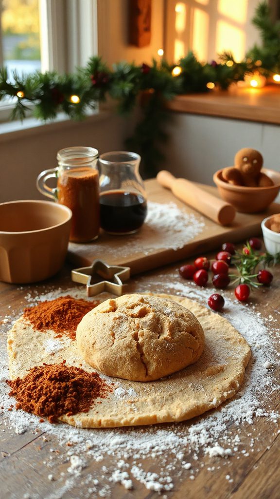 maple flavored gingerbread cookies
