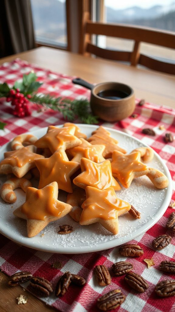 maple frosted sugar cookies