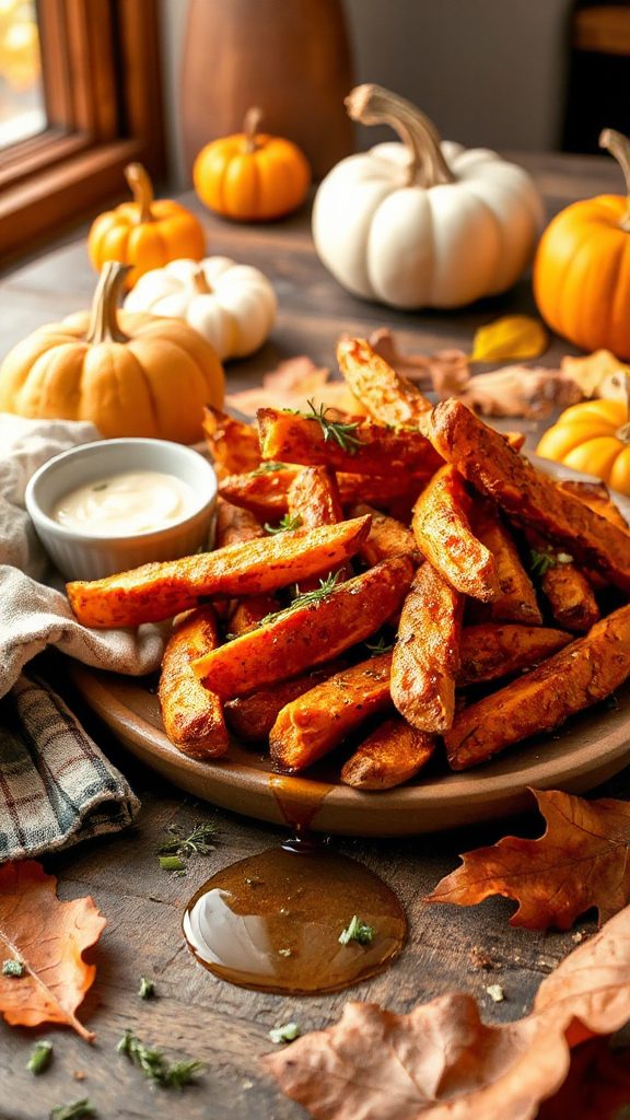 maple garlic herb fries maple garlic herb fries