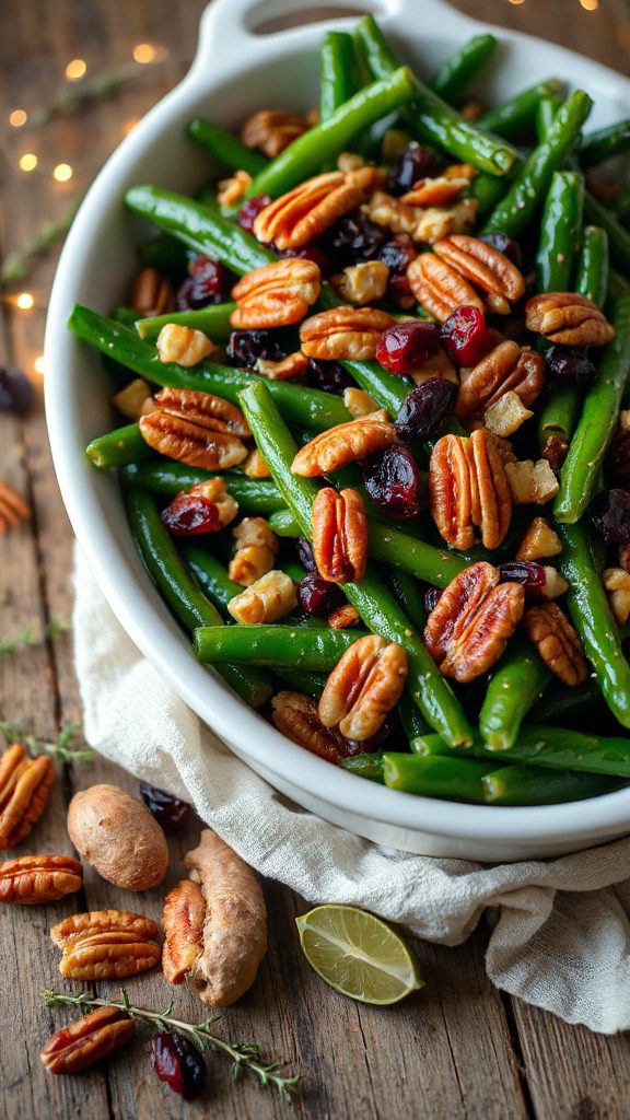 maple ginger green bean casserole maple ginger green bean casserole