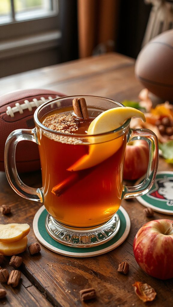 maple ginger whiskey cocktail