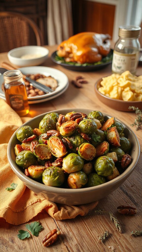 maple glazed brussels sprouts maple glazed brussels sprouts