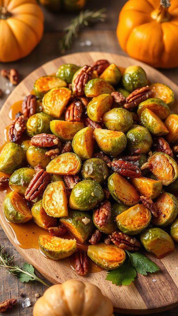 maple glazed brussels sprouts maple glazed brussels sprouts