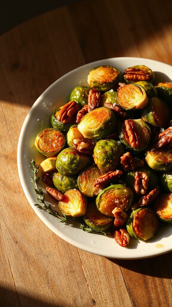 maple glazed brussels sprouts recipe