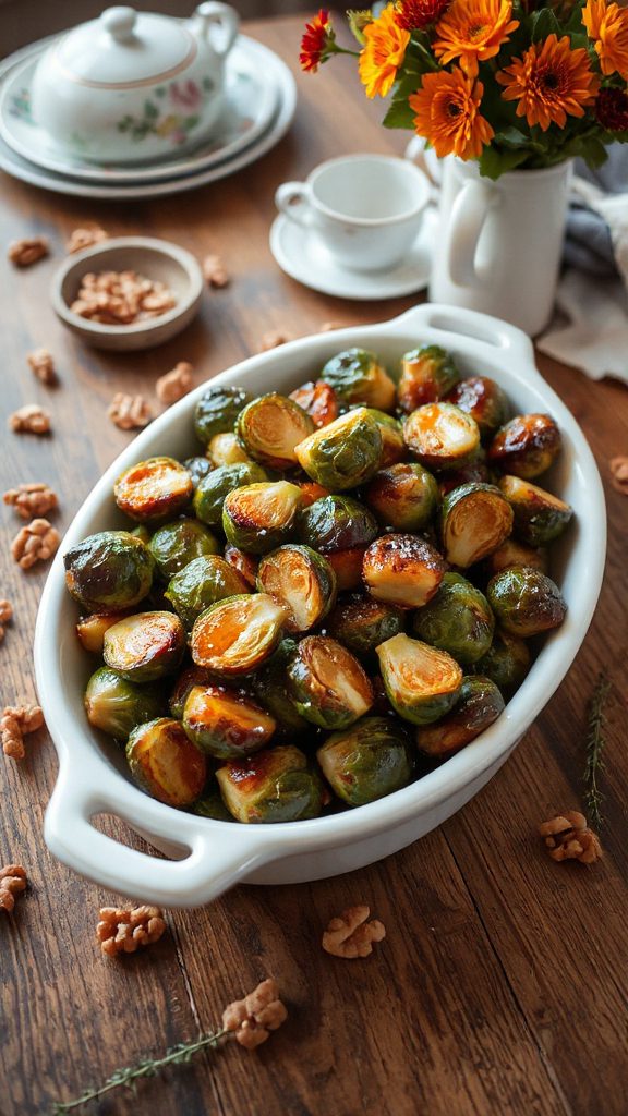 maple glazed brussels sprouts recipe