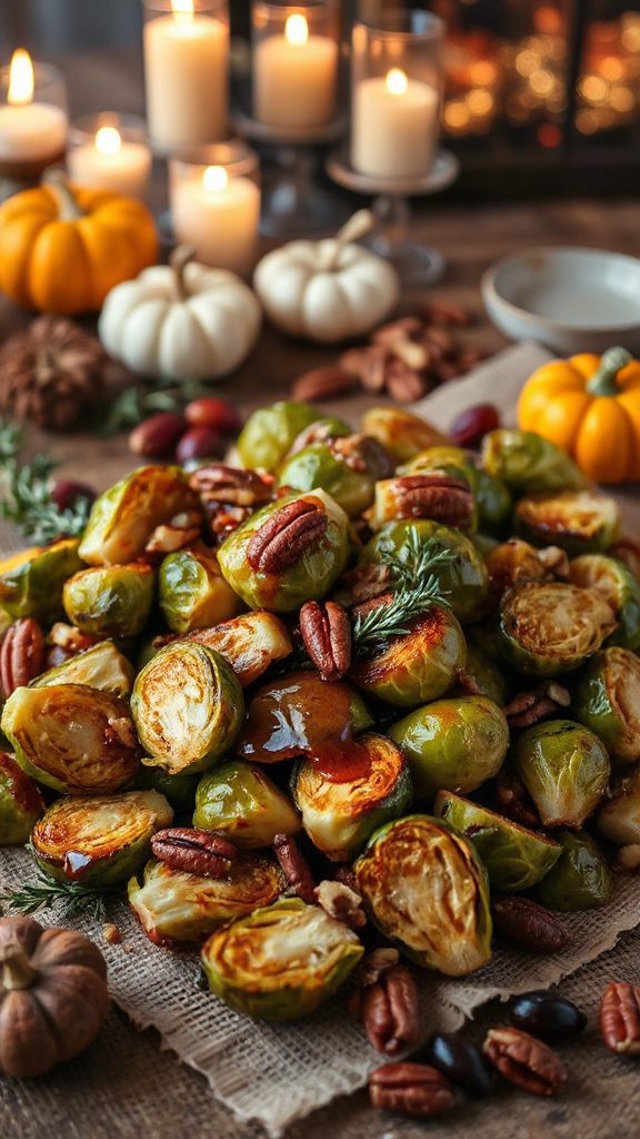 maple glazed brussels sprouts maple glazed brussels sprouts