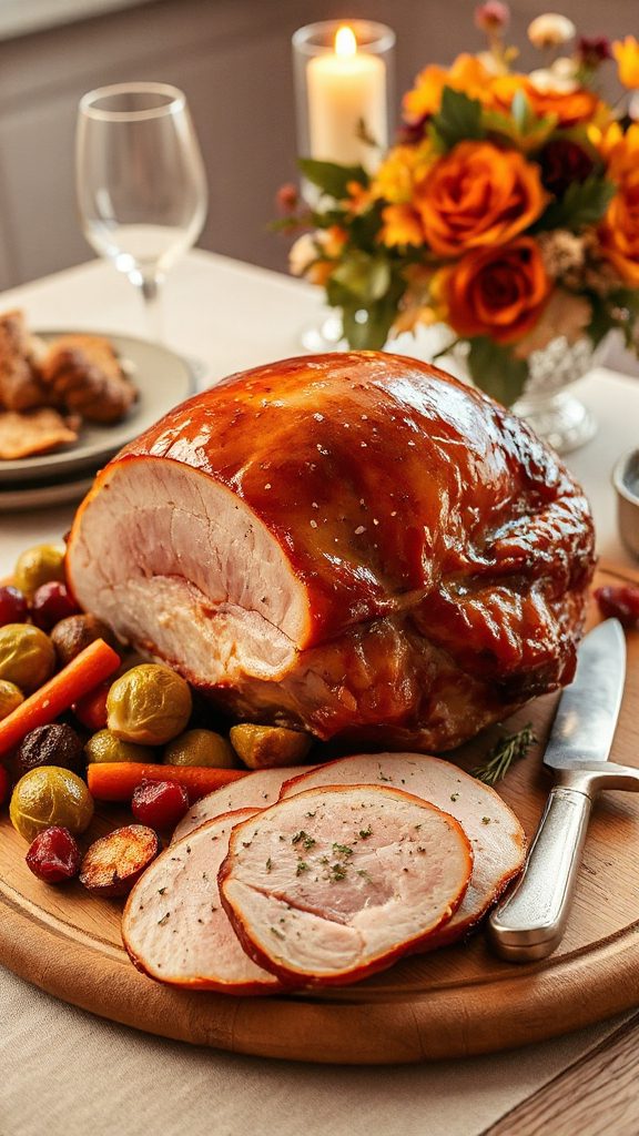 maple glazed ham recipe