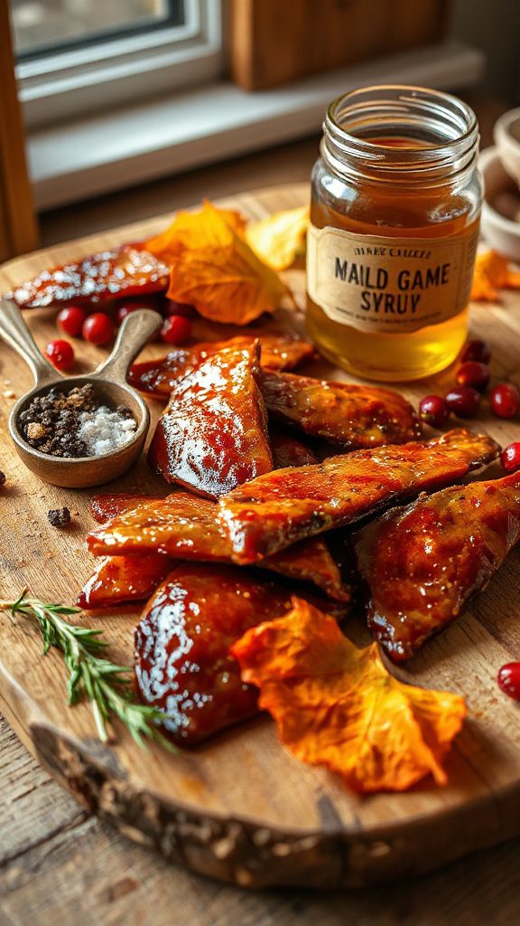 maple glazed jerky recipe instructions